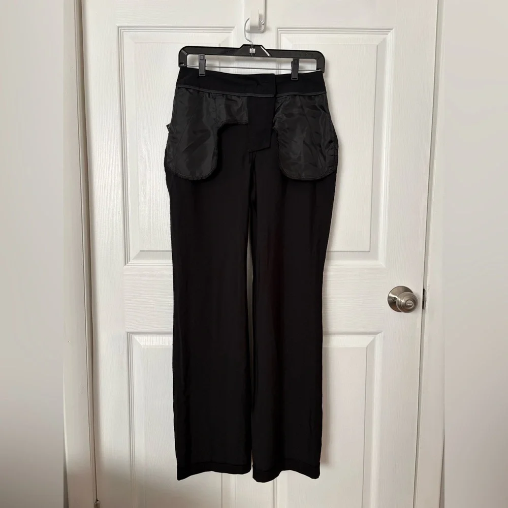 Worthington Black Straight Leg Dress Pants - Picture 3 of 11